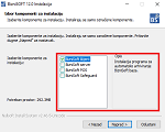 BizniSoft Safeguard - Izbor komponenti za instalaciju 